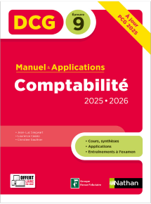 DCG9 Comptabilit&eacute; - Edition 2025-2026&nbsp;